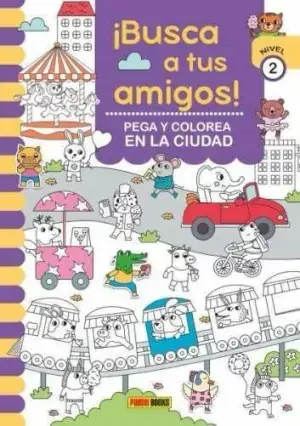 ¡Busca a Tus Amigos! Pega y Colorea en la Ciudad Precio De Fábrica