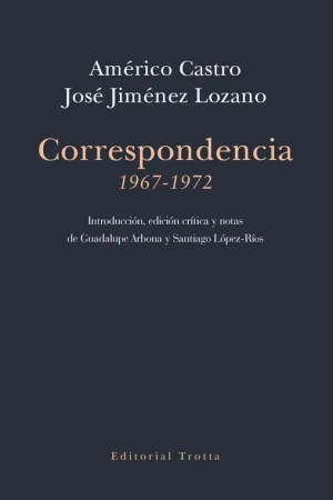 A Buen Precio Correspondencia (1967-1972) "Entre Américo Castro y José Jiménez Lozano"