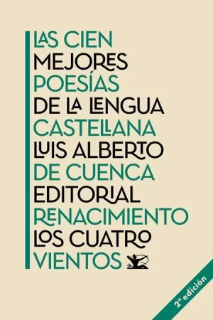 Alta Calidad Las cien mejores poesías de la lengua castellana