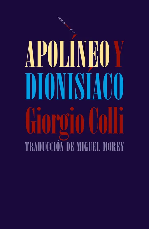 Apolíneo y dionisíaco Entrega Rápida