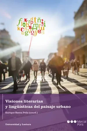 Visiones literarias y lingüísticas del paisaje urbano Precio Económico